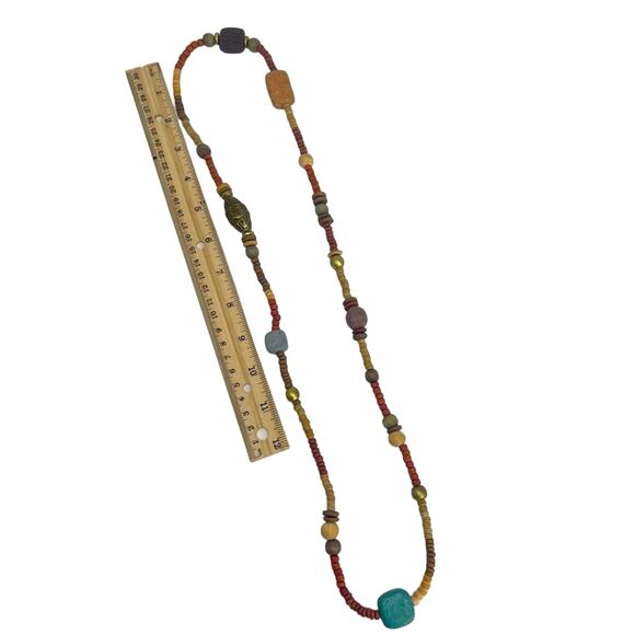 Boho Stone Necklace - Picture 6 of 8